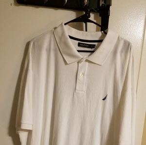 2 Nautica Polos, lightly used, no stains or tears